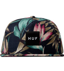 Navy Waikiki Box Logo Snapback Cap